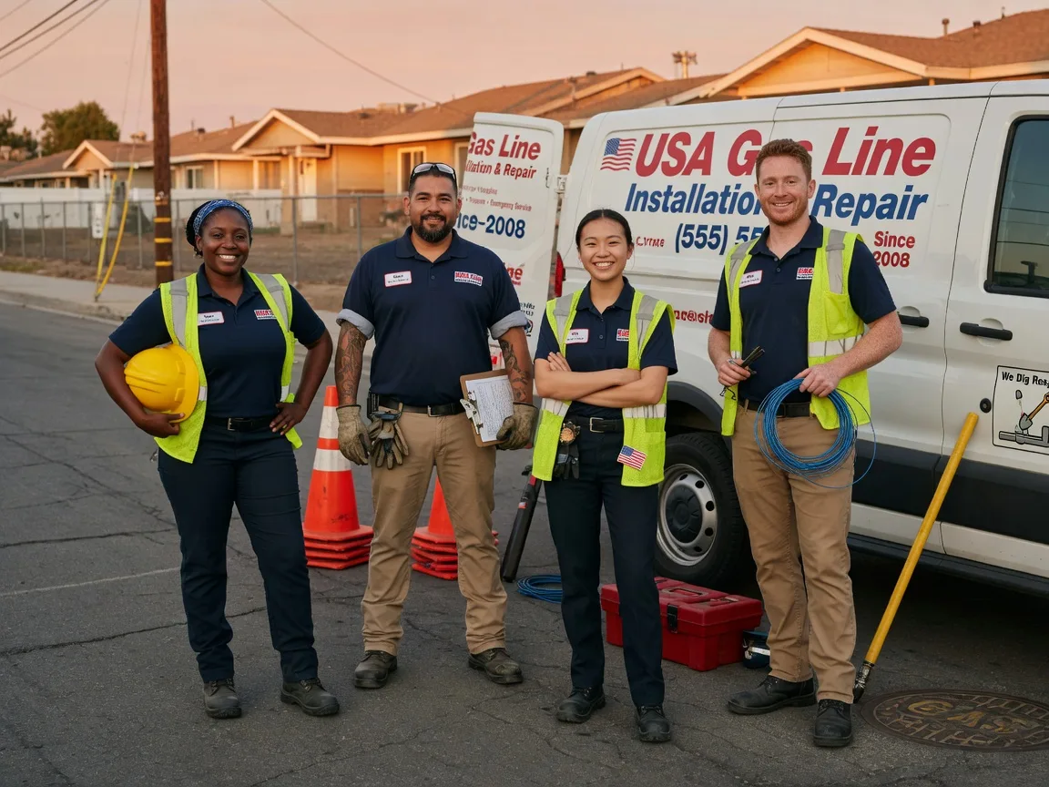 Gas Line Installation company in Bellville, OH