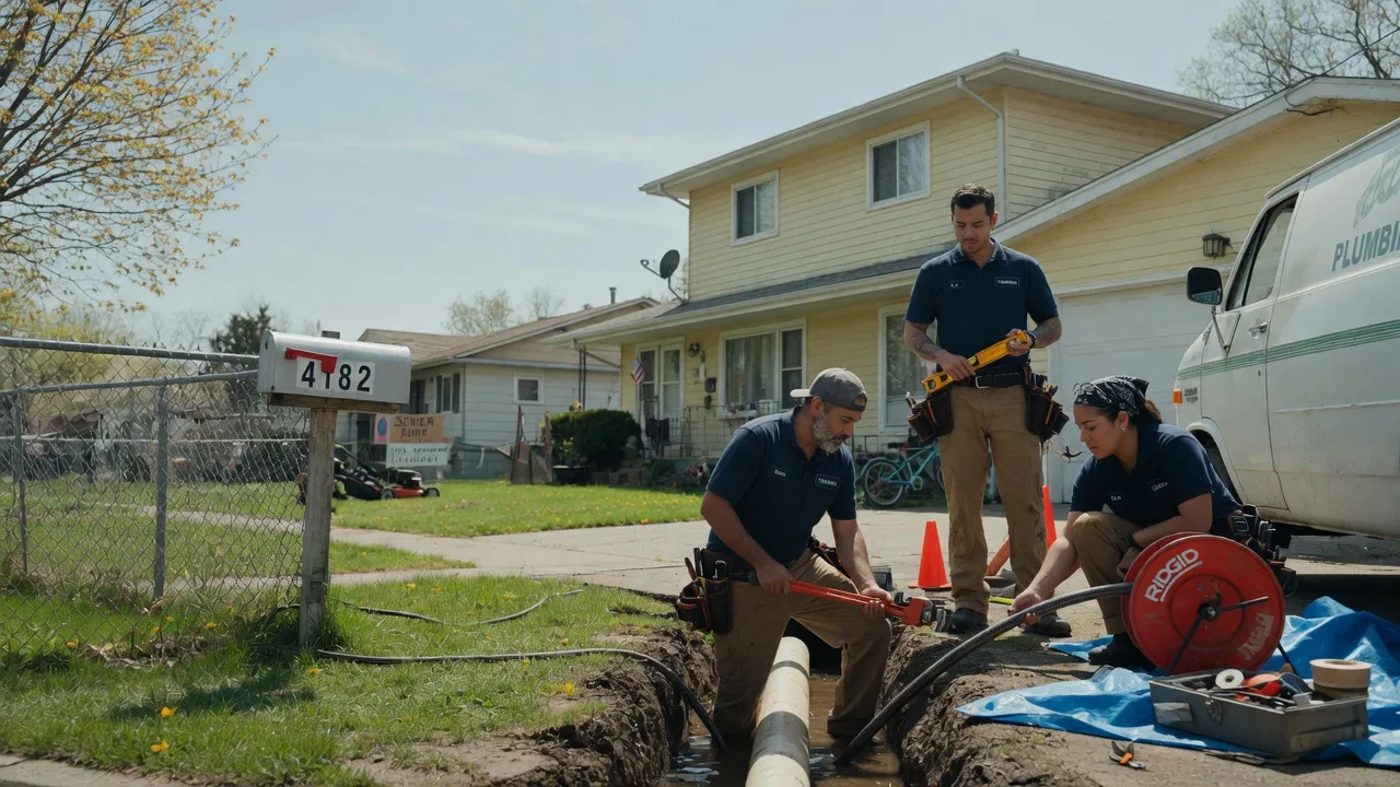 Gas Line Repair in Bellville, OH near me